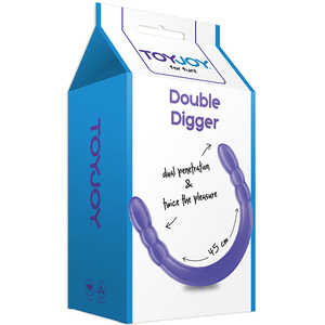 ToyJoy - Double Digger Dubbele Dildo Vrouwen Speeltjes