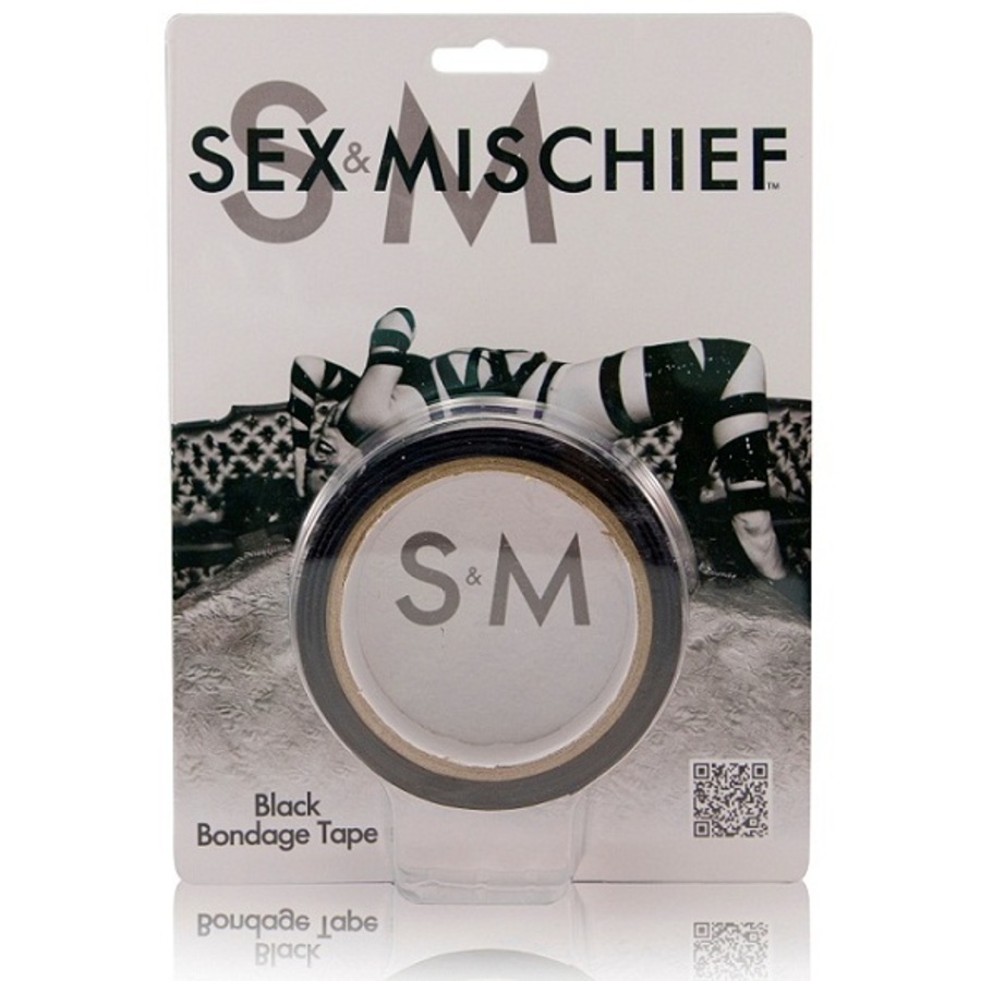 S&M - Zwart Bondage Tape SM