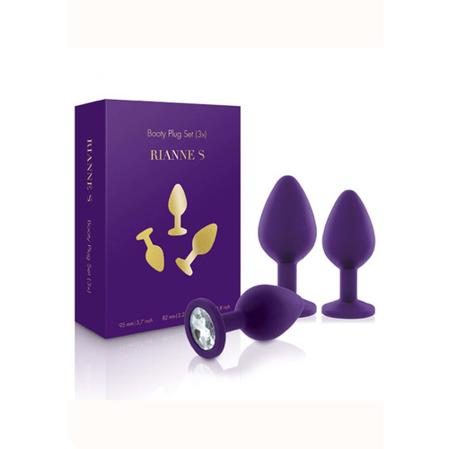 Rianne S - Booty Plug Set Paars Rianne S - Booty Plug Set Paars
