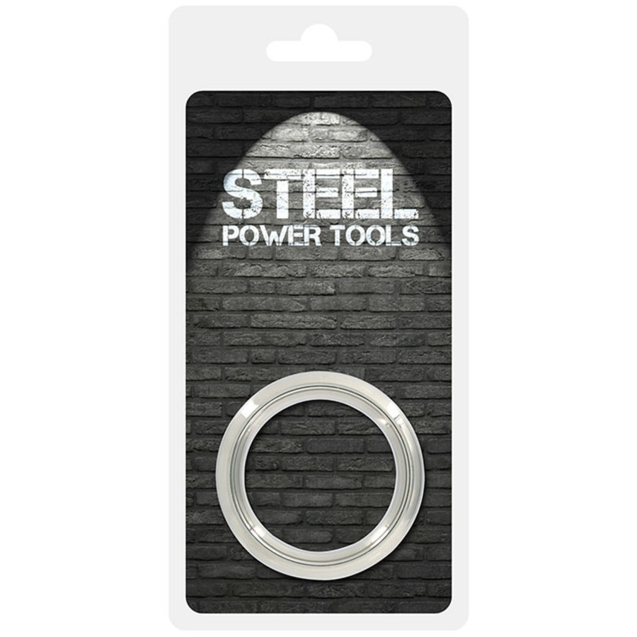 Steel Power - RVS Metalen Cockring 4cm Mannen Speeltjes