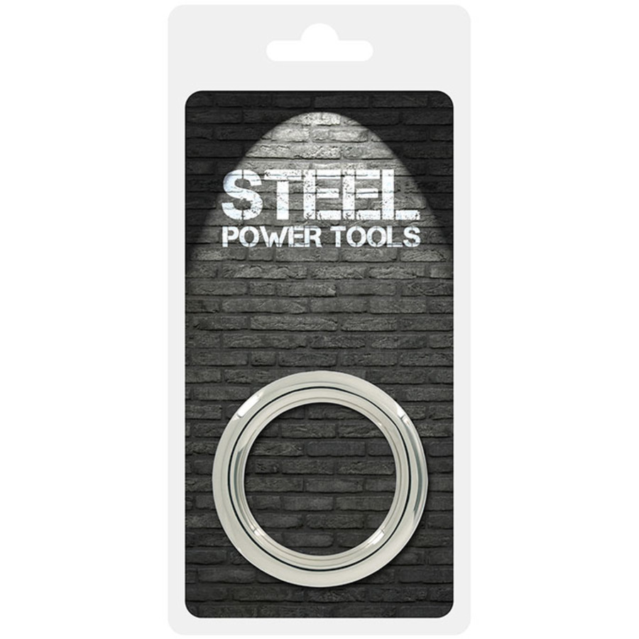 Steel Power - RVS Metalen Donut Cockring 4 cm Mannen Speeltjes