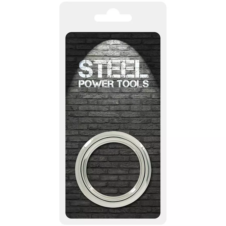 Steel Power - RVS Metalen Donut Cockring 5 cm Mannen Speeltjes