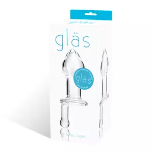 Gläs - Glazen Juicer Butt Plug 12.7 cm Anale Speeltjes