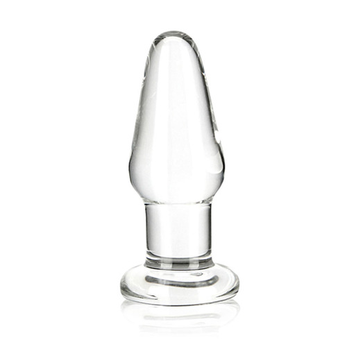 Gläs - Glazen Butt Plug 8,9 cm