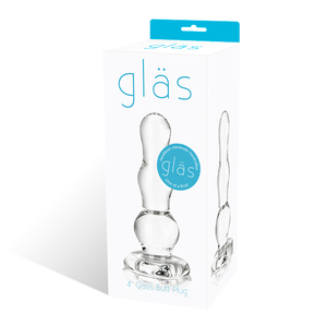 Gläs - Glass Butt Plug 10,2 cm Anal Toys