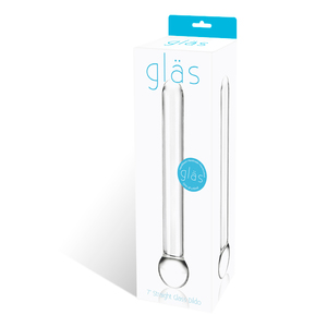 Gläs - Straight Glass Dildo 17.8 cm Toys for Her