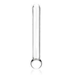 Gläs - Straight Glazen Dildo 17.8 cm Gläs - Straight Glazen Dildo 17.8 cm Vrouwen Speeltjes