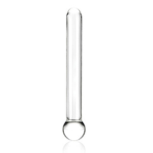 Gläs - Straight Glass Dildo 17.8 cm Toys for Her