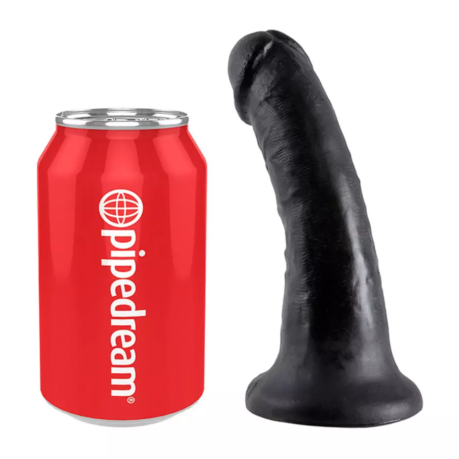 Pipedream - King Cock Dildo With Suction Cup 15cm Black Toys for Her