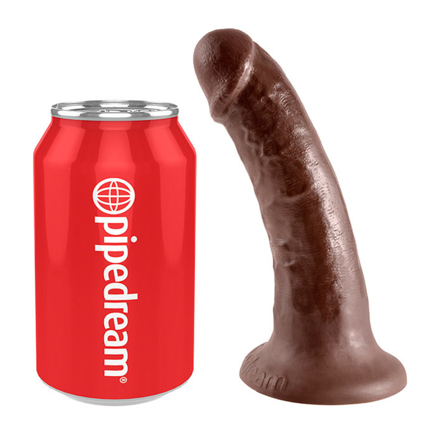 Pipedream - King Cock Dildo Met Zuignap 15 cm Bruin Vrouwen Speeltjes