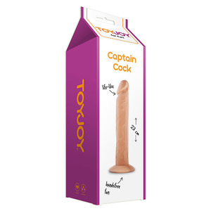 ToyJoy - Captain Cock Realistische Dildo 23 cm Vrouwen Speeltjes