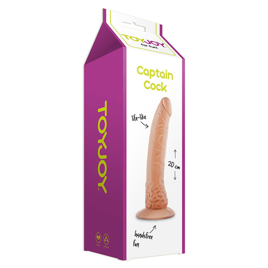 ToyJoy - Captain Cock Realistische Dildo 20 cm Vrouwen Speeltjes