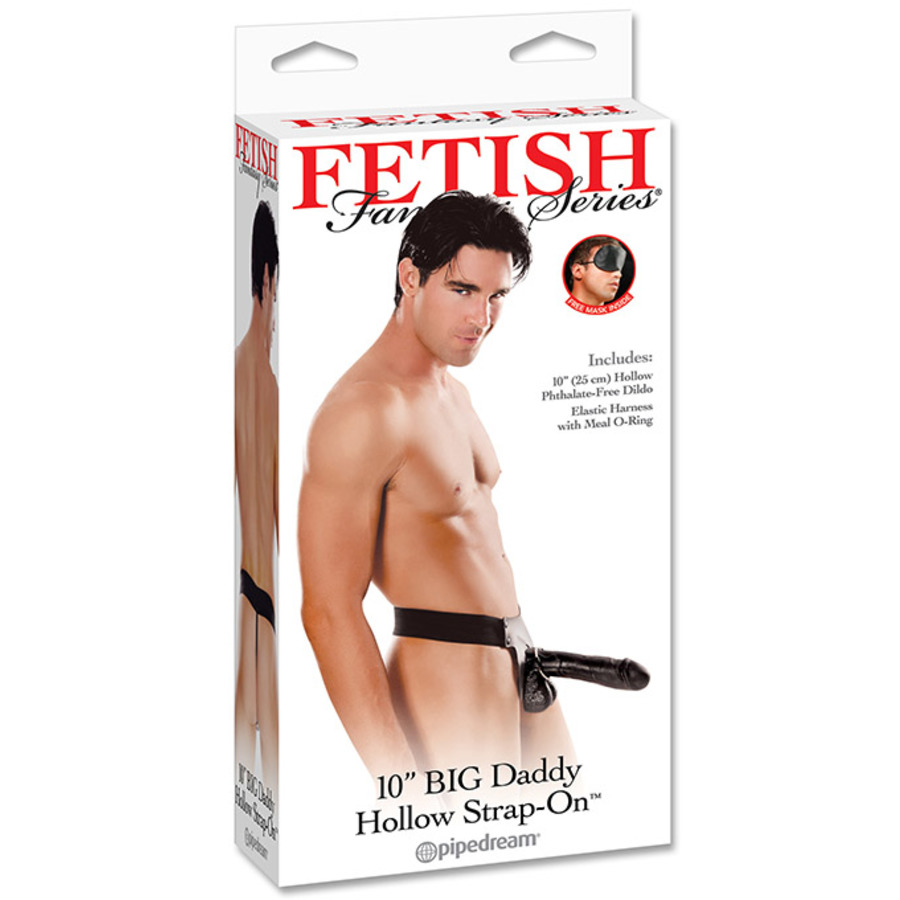 Fetish Fantasy - Big Daddy Hollow Strap-on Black Toys for Him