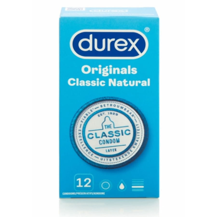 Durex - Natural Condoms 12 Pcs Accessoires