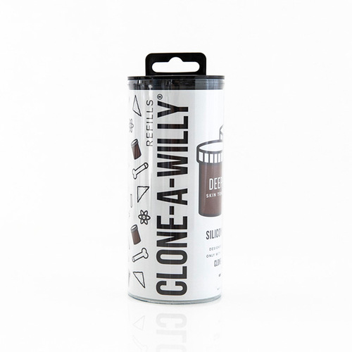 Clone A Willy Kit - Liquid Skin Refill Siliconen Navulling Bruin Clone A Willy Kit - Liquid Skin Refill Siliconen Navulling Bruin