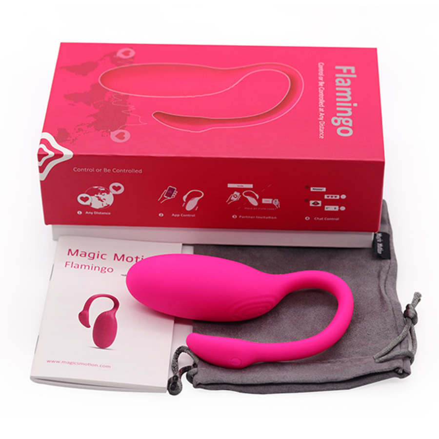 Magic Motion - Flamingo App Controlled Vibrating Bullet Toys for Her