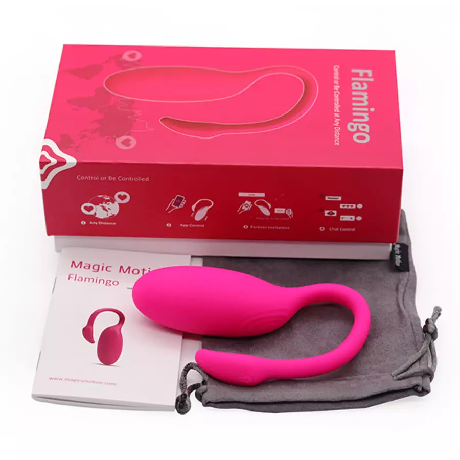 Magic Motion - Flamingo App Controlled Vibrerende Bullet Vrouwen Speeltjes