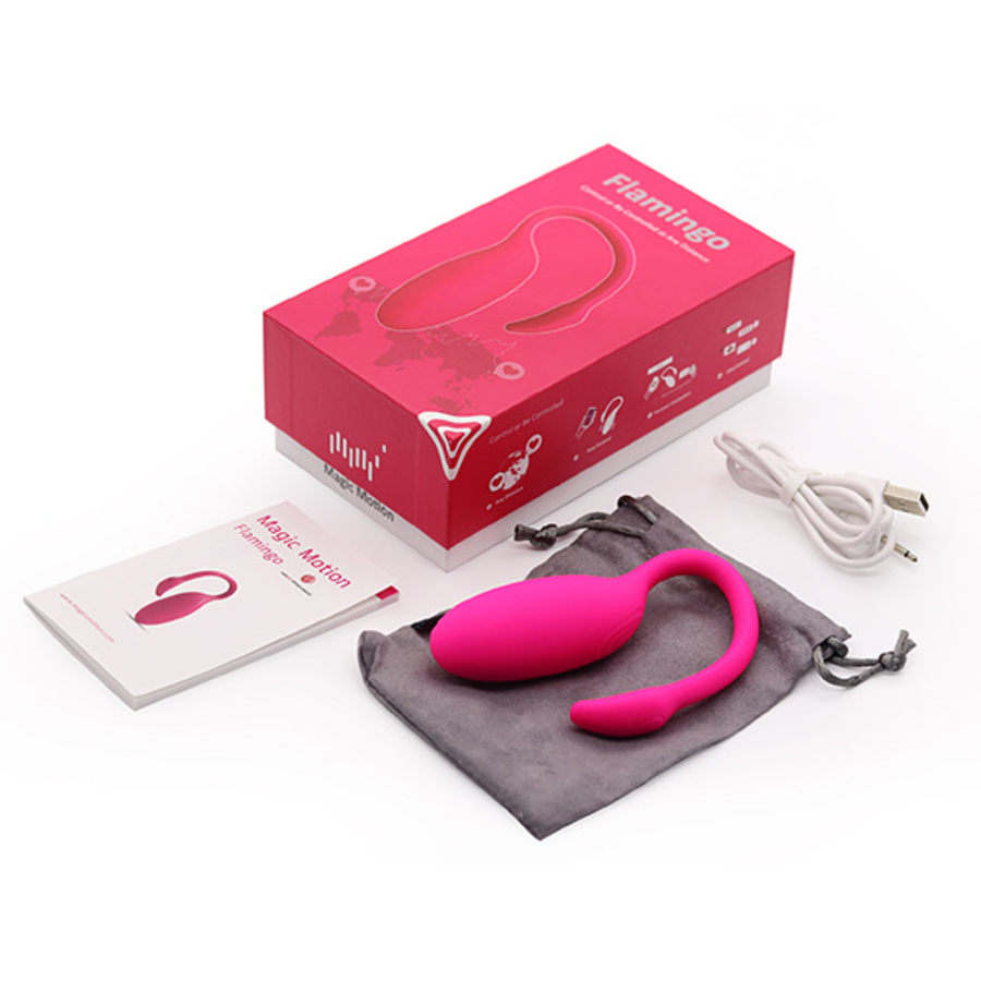 Magic Motion - Flamingo App Controlled Vibrerende Bullet Vrouwen Speeltjes