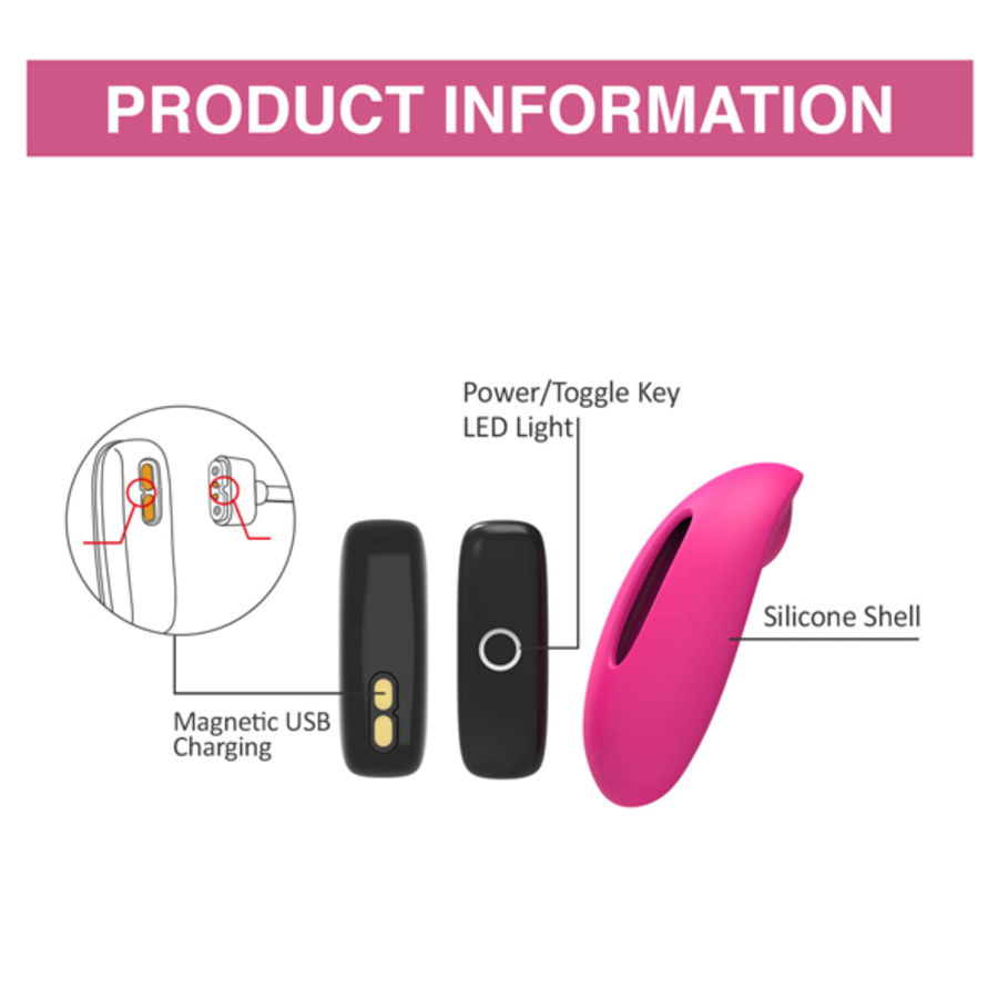 Magic Motion - Candy Smart Wearable Vibe 