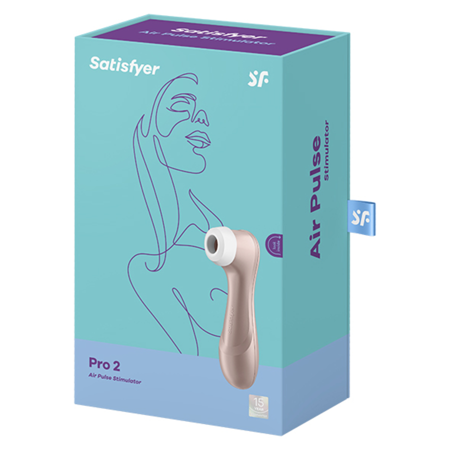 Satisfyer - Pro 2 Luchtdruk Clitoris Stimulator Waterproof Vrouwen Speeltjes