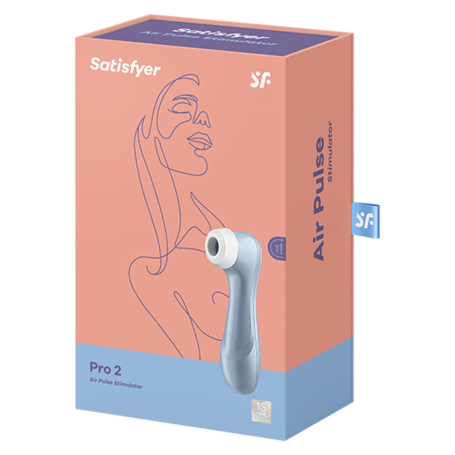 Satisfyer - Pro 2 Luchtdruk Clitoris Stimulator Waterproof Vrouwen Speeltjes