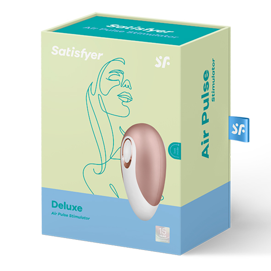 Satisfyer - Deluxe Air Pulse Stimulator USB-oplaadbaar Vrouwen Speeltjes