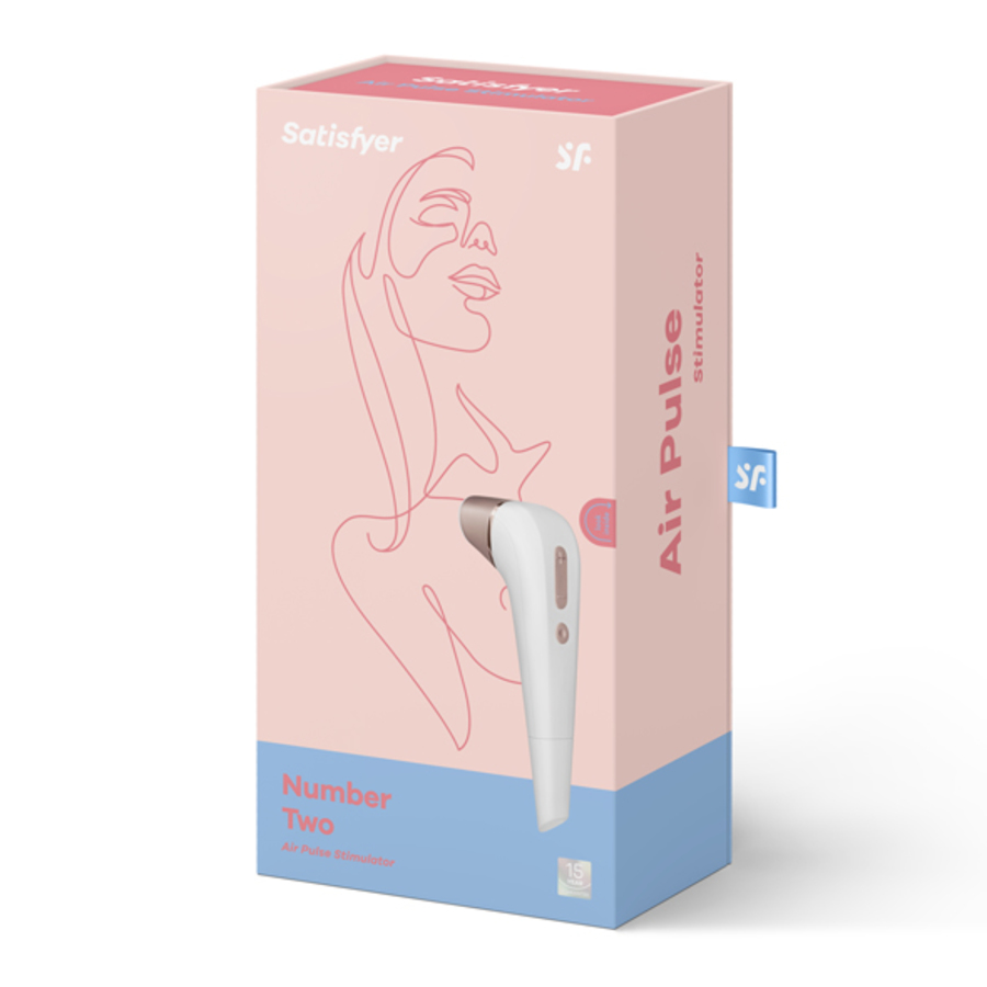 Satisfyer - Number 2 Air Pulse Clitoris Stimulator Vrouwen Speeltjes