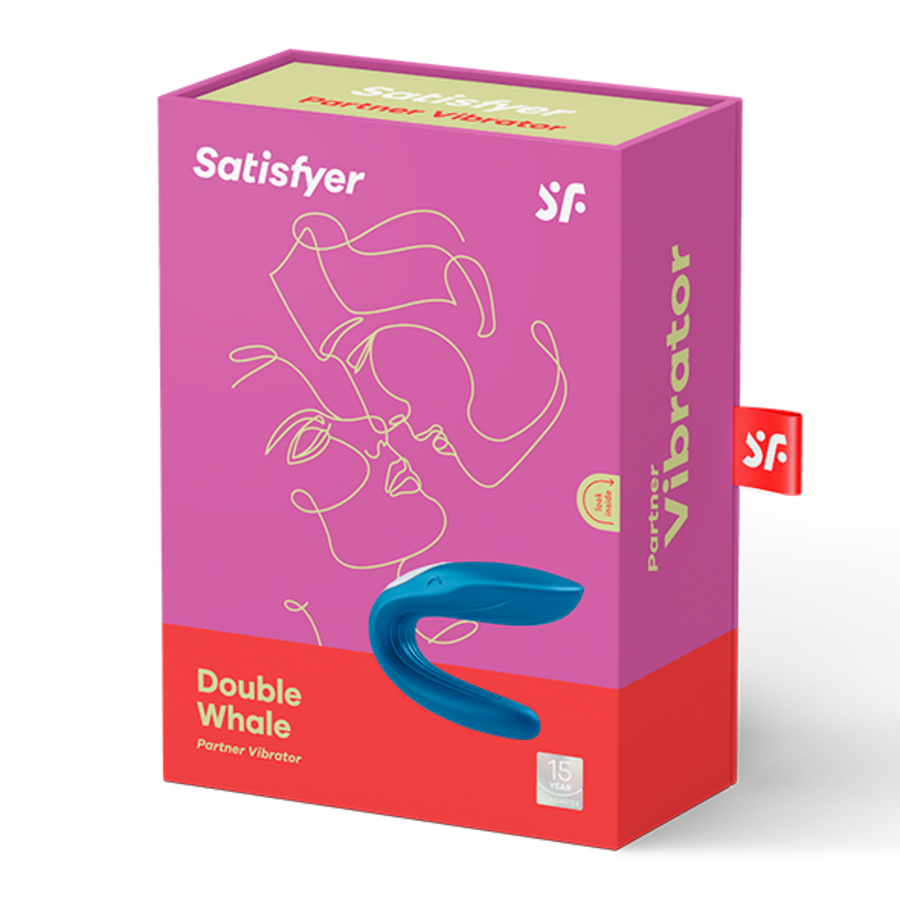 Satisfyer - Whale Duale Stellen Vibrator Vrouwen Speeltjes