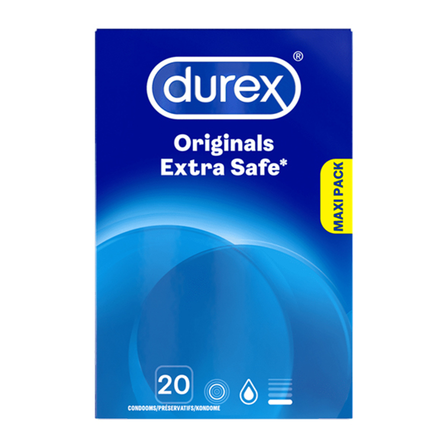 Durex - Extra Safe Condoms 20 pcs Accessoires