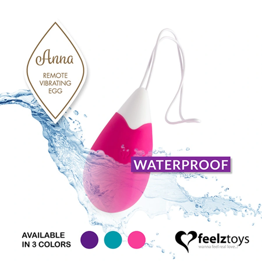 Feelztoys - Anna Vibrerend Ei Met Afstandbediening Vrouwen Speeltjes