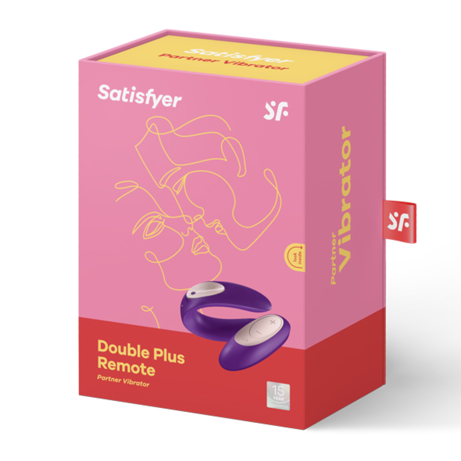 Satisfyer - Partner Plus Duale Stellen Vibrator Met Afstandbediening Vrouwen Speeltjes