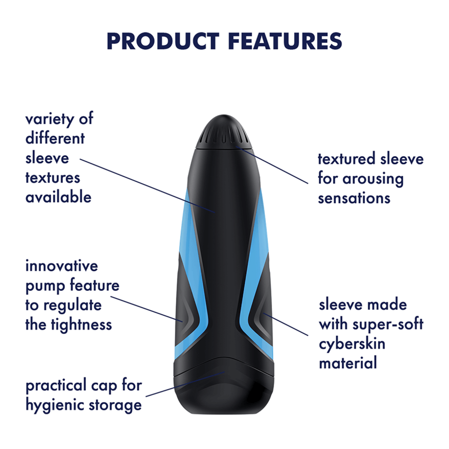 Satisfyer - Satisfyer Men Manuele Masturbator Mannen Speeltjes