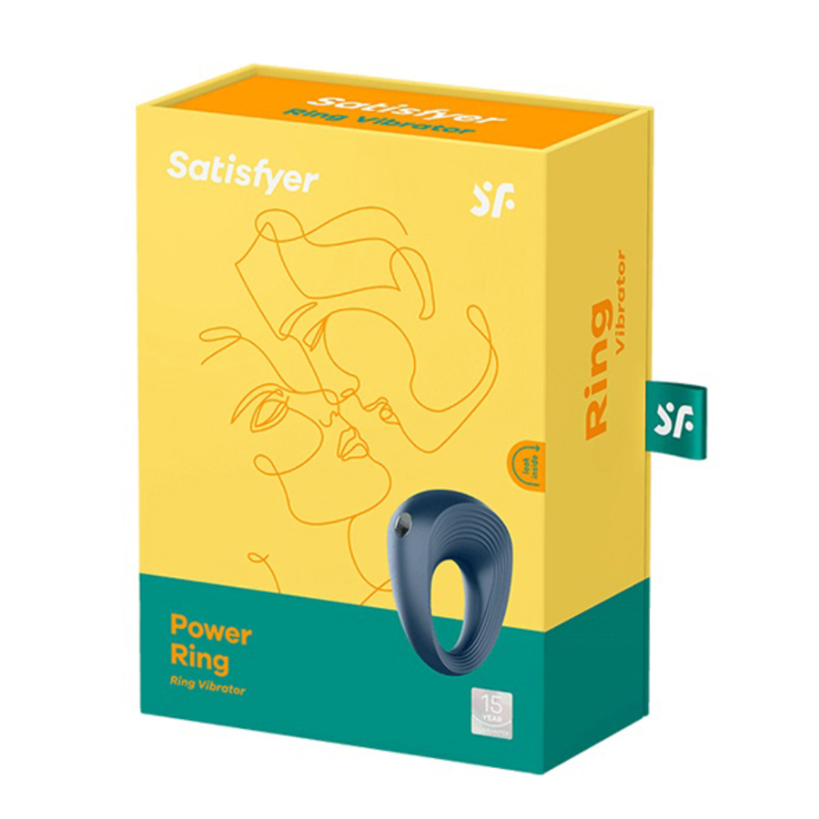 Satisfyer - Power Ring USB-Oplaadbare Vibrerende Cockring Mannen Speeltjes
