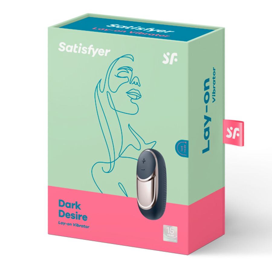 Satisfyer - Dark Desire Lay-On Vibrator Vrouwen Speeltjes