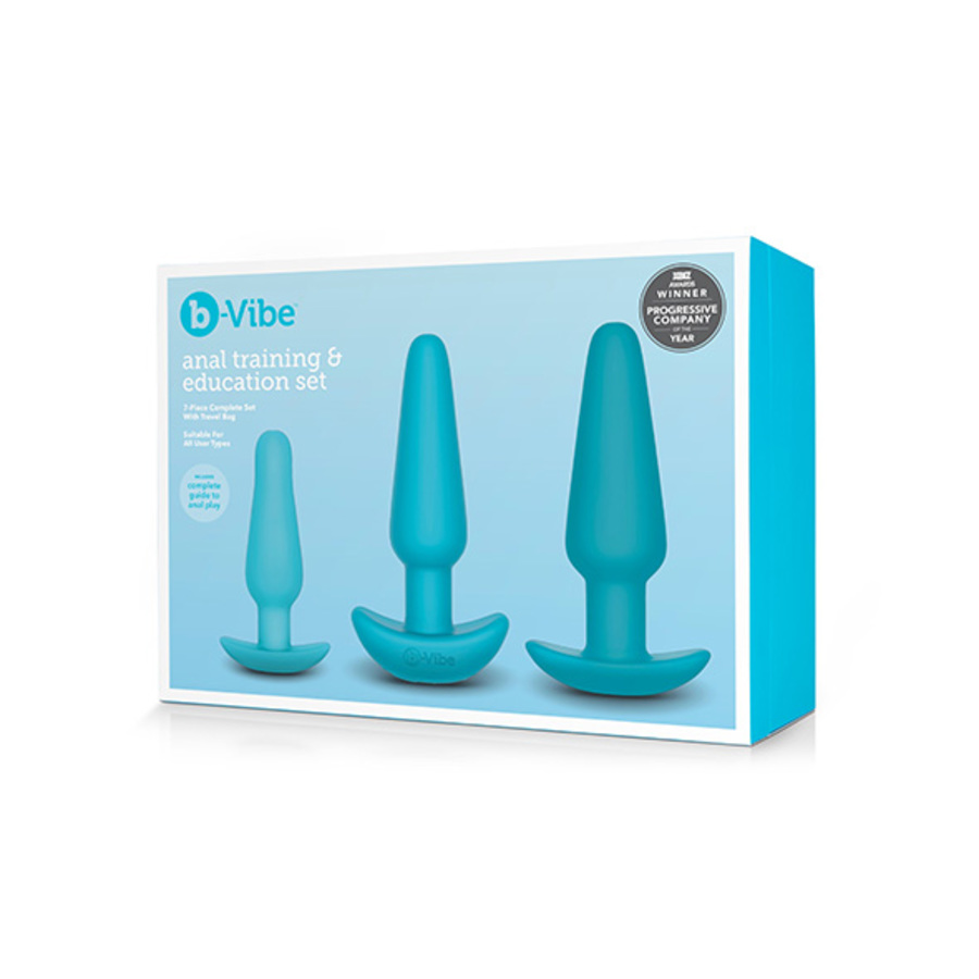 B-Vibe - Anaal Training & Educatie Set Blauw Anale Speeltjes