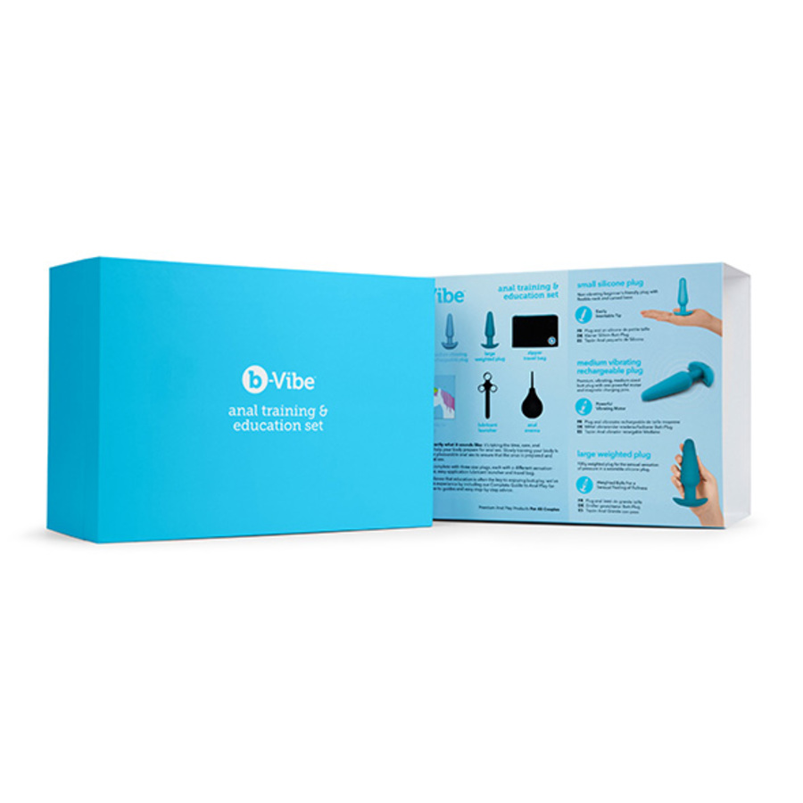 B-Vibe - Anaal Training & Educatie Set Blauw Anale Speeltjes