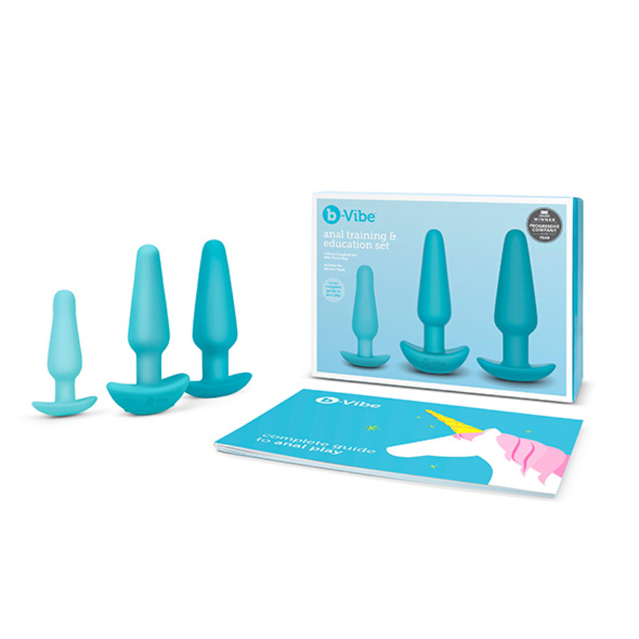 B-Vibe - Anaal Training & Educatie Set Blauw Anale Speeltjes