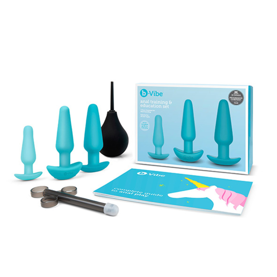 B-Vibe - Anaal Training & Educatie Set Blauw Anale Speeltjes