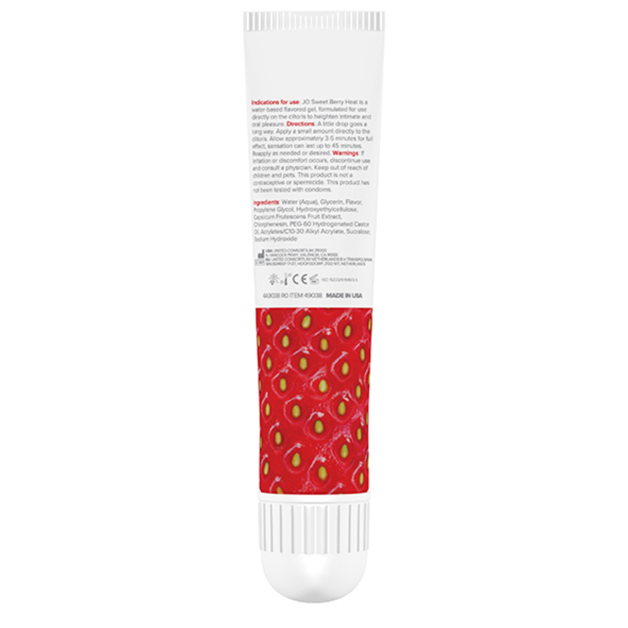 System Jo - Flavored Arousal Gel Sweet Berry Heat 10ml Accessoires