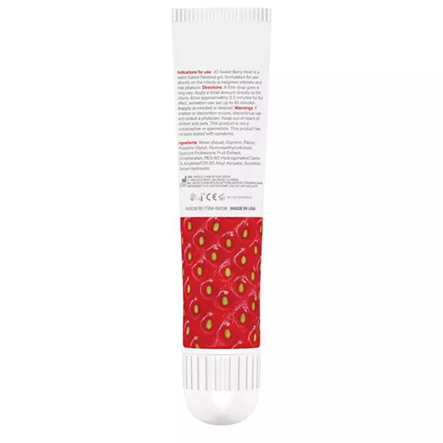 System Jo - Flavored Arousal Gel Sweet Berry Heat 10ml Accessoires