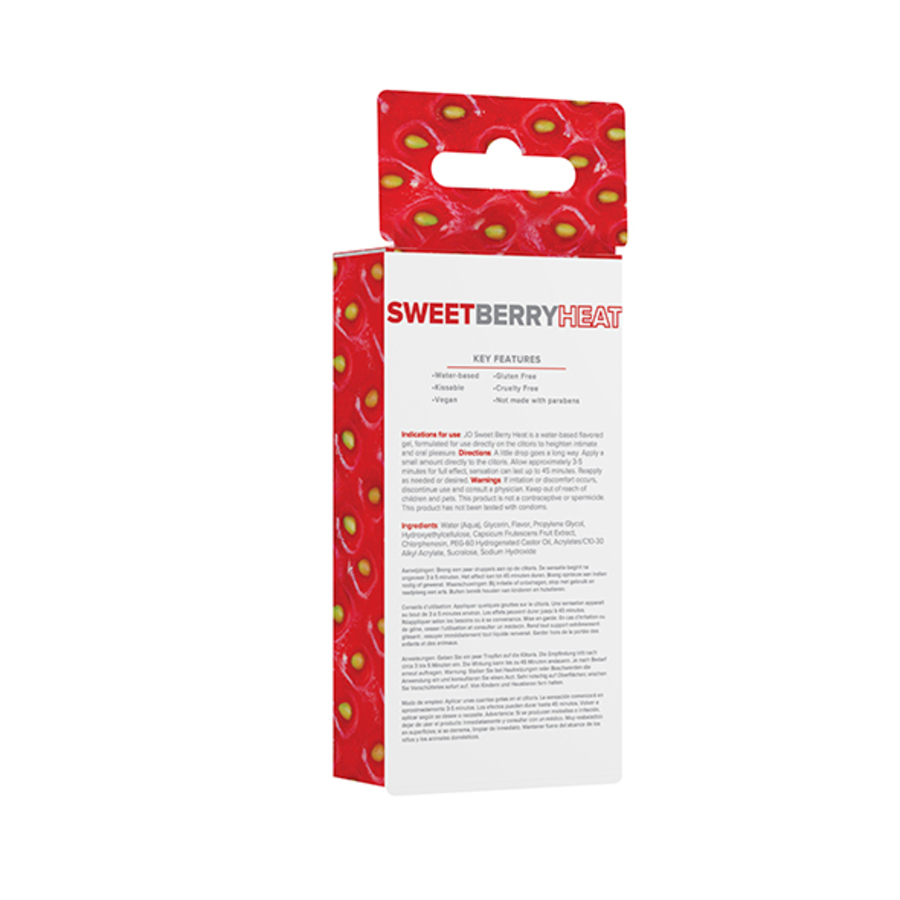 System Jo - Flavored Arousal Gel Sweet Berry Heat 10ml Accessoires