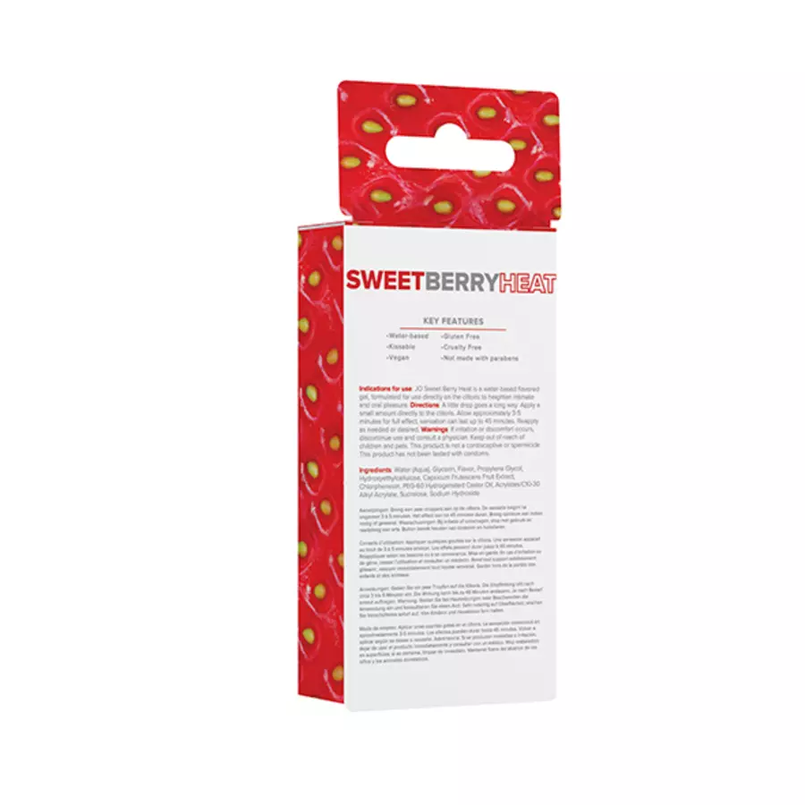 System Jo - Flavored Arousal Gel Sweet Berry Heat 10ml Accessoires