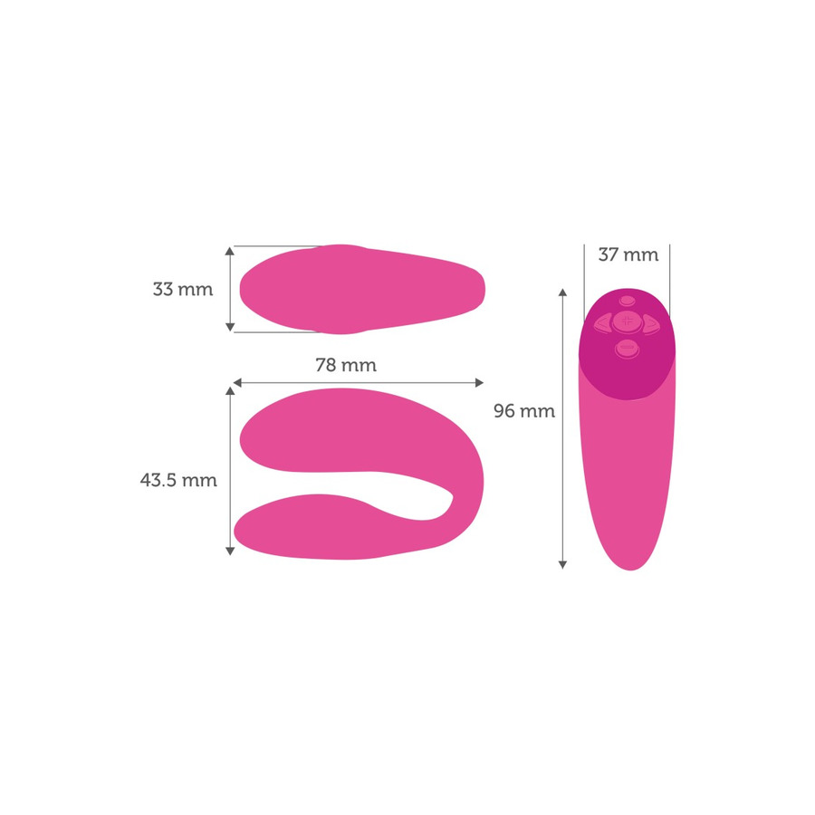 We-Vibe - Chorus Couples Vibrator Vrouwen Speeltjes