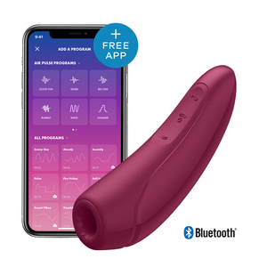 Satisfyer - Curvy+1 Bluetooth Luchdruk Stimulator Vrouwen Speeltjes