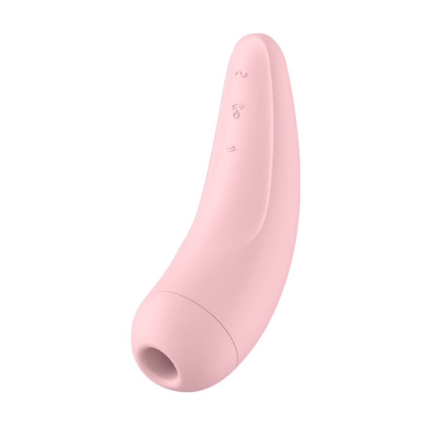 Satisfyer - Curvy+2 Bluetooth Luchtdruk Clitoris Stimulator Vrouwen Speeltjes