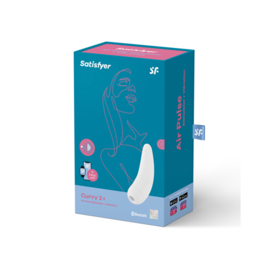 Satisfyer - Curvy+1 Air Pressure Stimulator Toys for Her