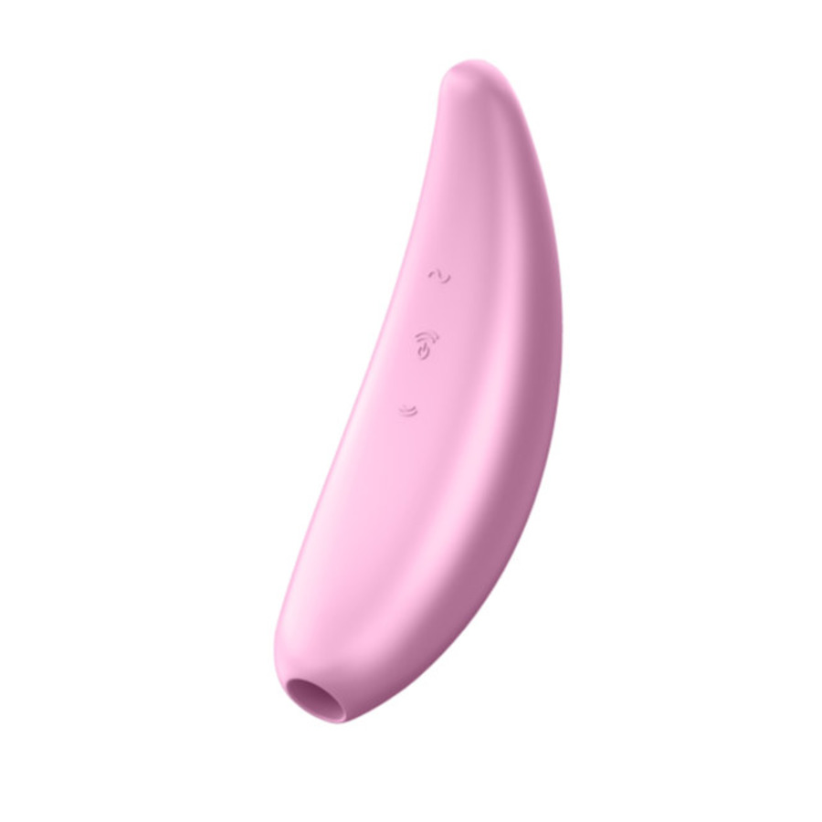 Satisfyer - Curvy +3 Bluetooth Luchtdruk Clitoris Stimulator Vrouwen Speeltjes