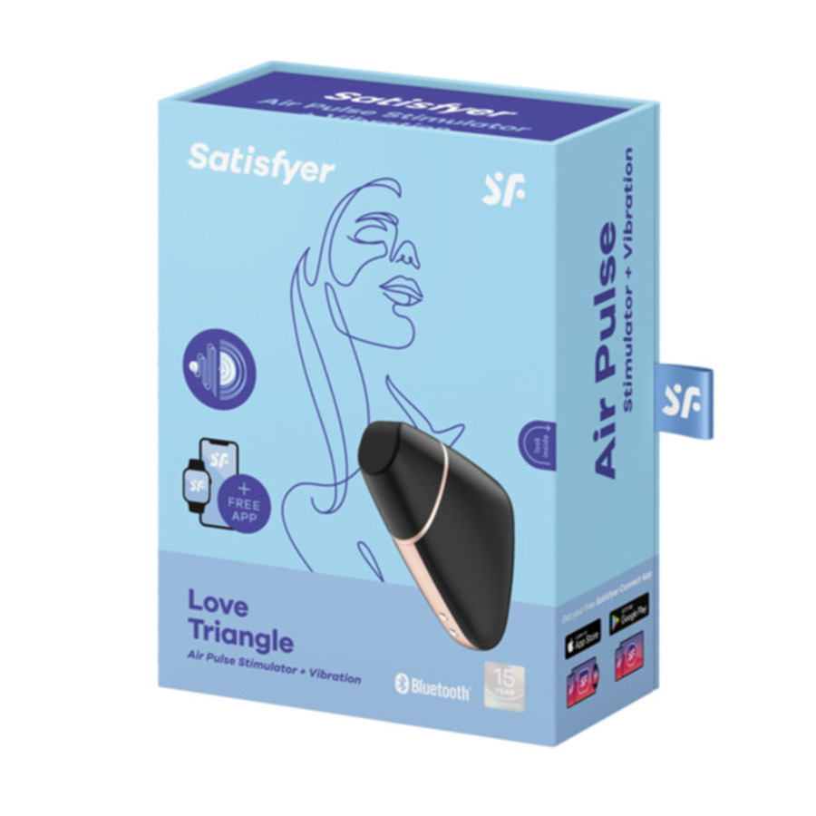 Satisfyer - Love Triangle Bluetooth Luchtdruk Stimulator Vrouwen Speeltjes