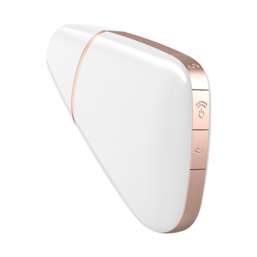 Satisfyer - Love Triangle Bluetooth Luchtdruk Clitoris Stimulator Wit afbeelding 3