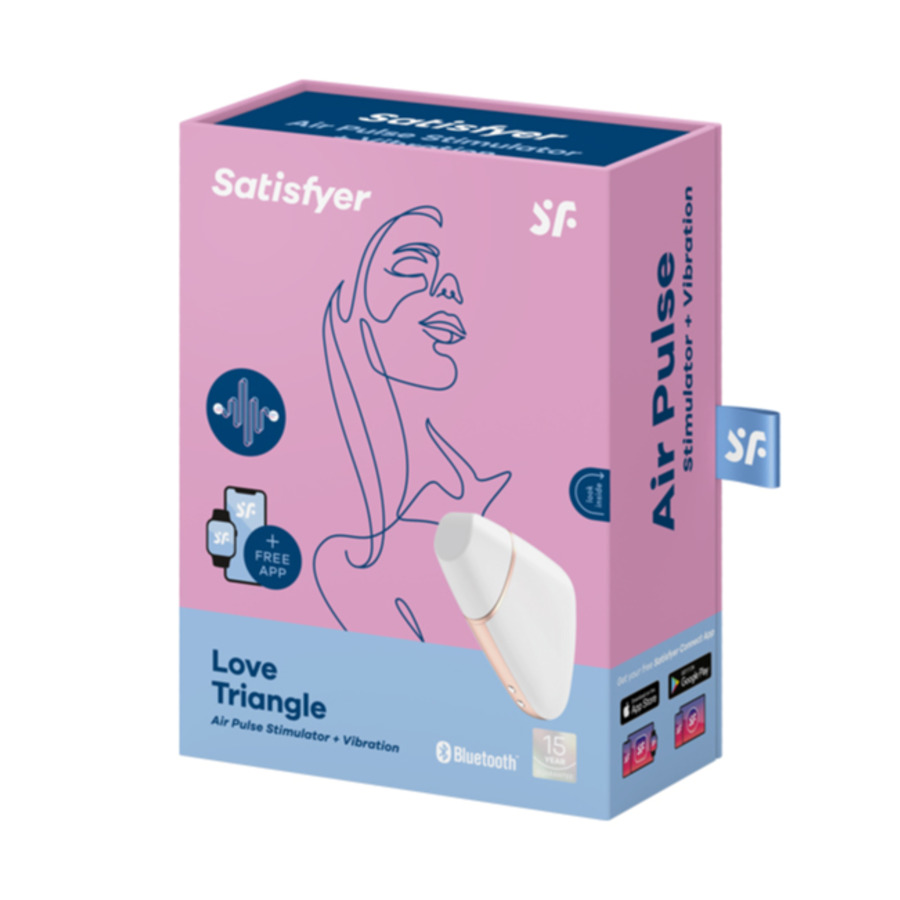 Satisfyer - Love Triangle Bluetooth Air Pressure Stimulator Toys for Her